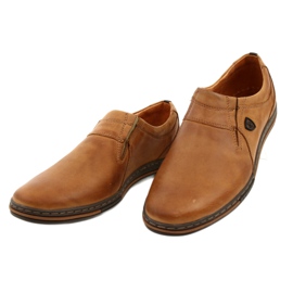 Polbut Zapatos hombre piel 362 jengibre beige amarillo 1