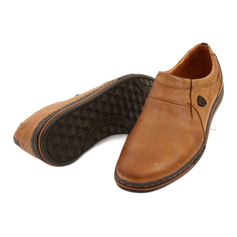 Polbut Zapatos hombre piel 362 jengibre beige amarillo 2