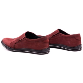 Polbut Zapatos piel hombre 334 burdeos rojo 9