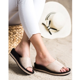 Zapatillas casual VINCEZA beige 2