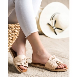 Sandalias Vinceza de ante beige 2