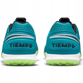 Calzado de fútbol Nike Tiempo Legend 8 Academy Tf AT6100 303 azul 4