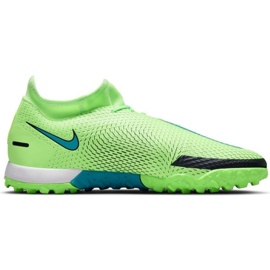 Calzado de fútbol Nike Phantom Gt Academy Df Tf CW6666 303 verde 1