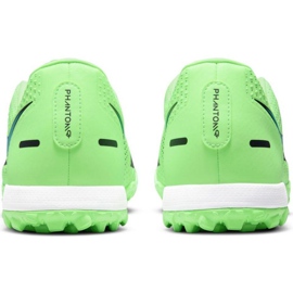 Calzado de fútbol Nike Phantom Gt Academy Tf CK8470 303 verde 6