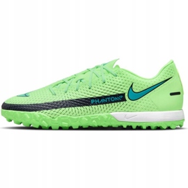 Calzado de fútbol Nike Phantom Gt Academy Tf CK8470 303 verde 2