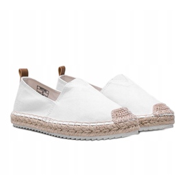 Alpargatas blancas para mujer Big Star Luigi blanco 2