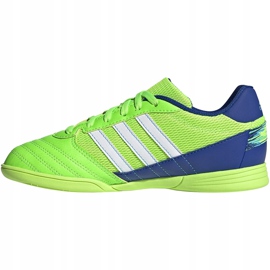 Zapatillas de fútbol Adidas Super Sala Junior verde FV2640 2