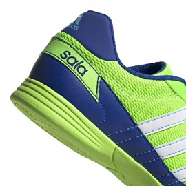 Zapatillas de fútbol Adidas Super Sala Junior verde FV2640 4