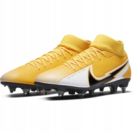 Calzado de fútbol Nike Mercurial Superfly 7 Academy Sg Pro Ac M BQ9141 801 multicolor amarillo 3