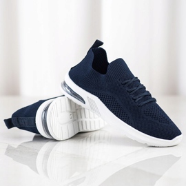 Diamantique Calzado deportivo azul marino 1