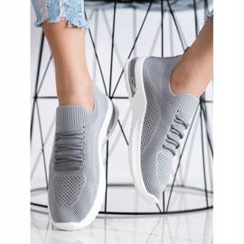 Diamantique Zapatos deportivos grises 2