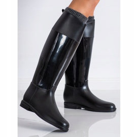 New Age Chanclos negros con estilo 2 New Age Chanclos negros con estilo 2