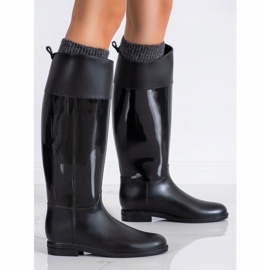 New Age Chanclos negros con estilo 1