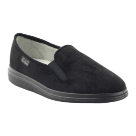 Dr.orto Befado zapatos zapatillas para hombres 991m002 inserción de silber negro 1