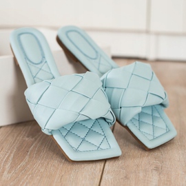 SHELOVET Zapatillas informales azules 3