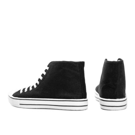 Zapatillas de hombre negras Gin tobillo negro 2