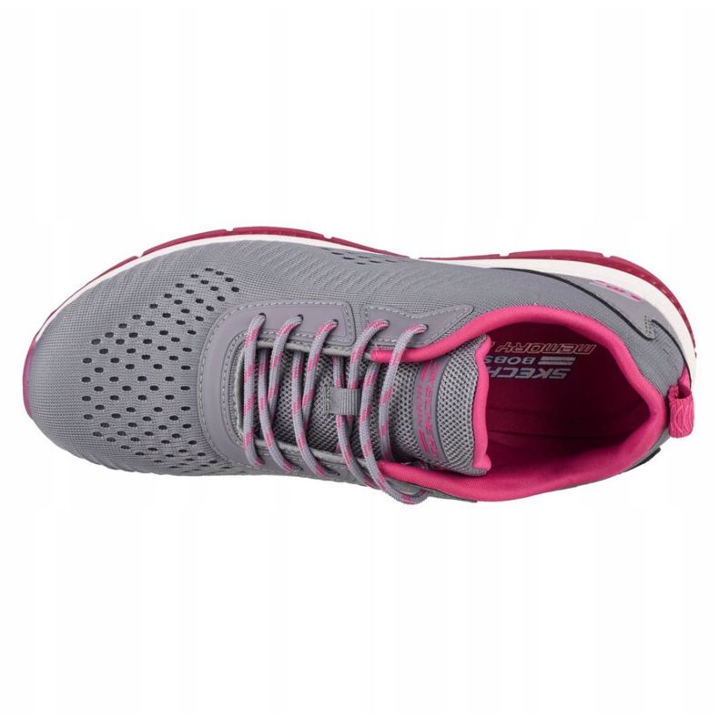 Skechers Bobs Gamma-Cool Chillin W 117102-GRY rosado gris 2