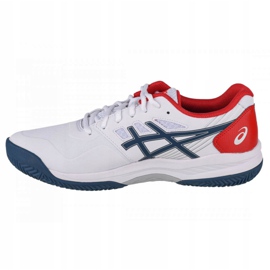 Asics Gel-Game 8 Arcilla / OC M 1041A193-102 blanco rojo azul 1