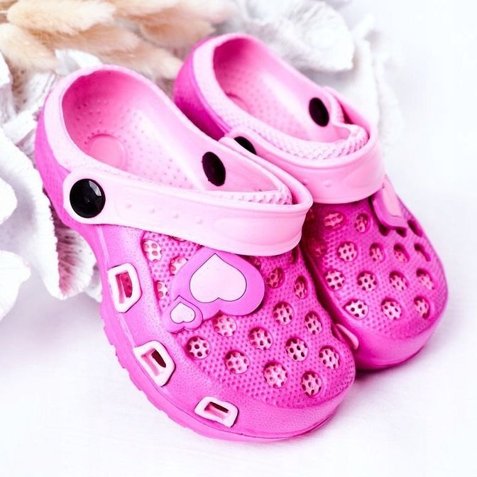 Zapatillas Espuma Infantil Kroks Fucsia Jupiter rosado 2 Zapatillas Espuma Infantil Kroks Fucsia Jupiter rosado 2