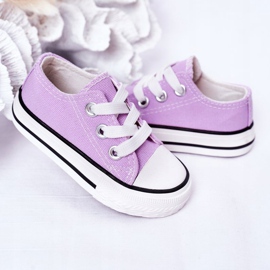 FRROCK Zapatos deportivos clásicos Filemon morados para niños violeta 1