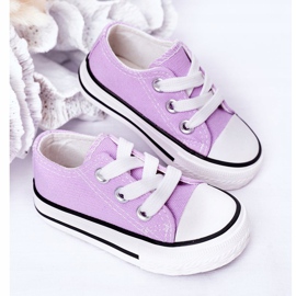 FRROCK Zapatos deportivos clásicos Filemon morados para niños violeta 5