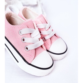 Zapatillas de niños con purpurina rosa Bling-Bling 2