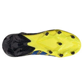 Botas de fútbol adidas Predator Freak.3 Ll Fg Jr GZ7553 multicolor amarillo 5