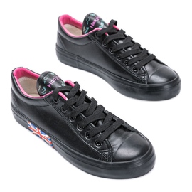 Zapatos deportivos de mujer Black Eagles negro 1