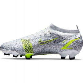 Zapatos de fútbol Nike Mercurial Vapor 14 Pro Fg CU5693 107 plata 2