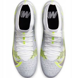 Zapatos de fútbol Nike Mercurial Vapor 14 Pro Fg CU5693 107 plata 1