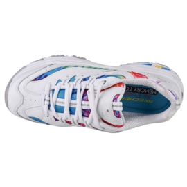 Skechers D'Lites Summer Fiesta W 149015-WMLT blanco negro 2