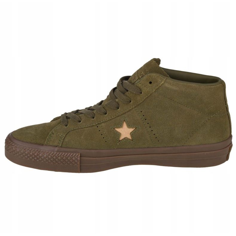 Zapatillas Converse One Star Pro Suede Mid M 157869C verde 1