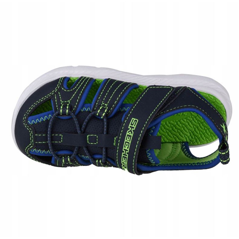Skechers C-Flex Sandal 2.0 Heat Blast Jr 400041N-NVLM negro azul marino 2