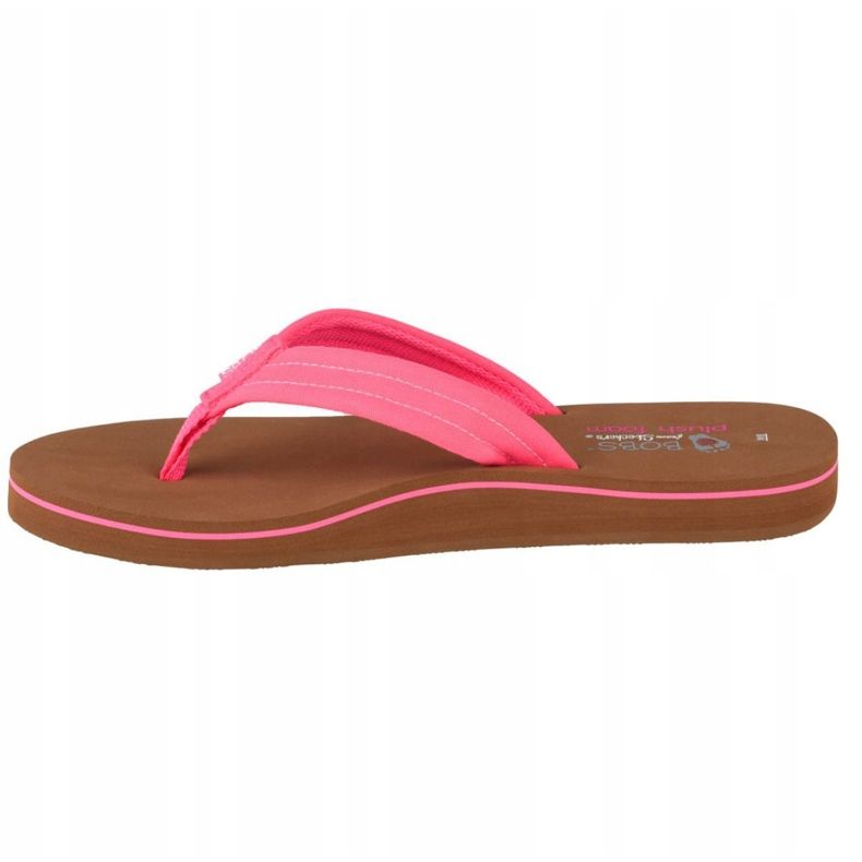 Skechers Bobs Sunset Neon Verano W 57116-NPNK negro rosado 1