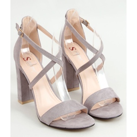 Sandalias sobre poste gris GG-88P Gris 1
