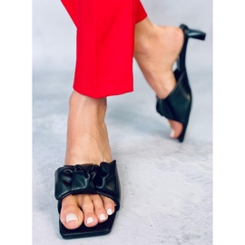 Tacones negros de diseño T388P Negro 2