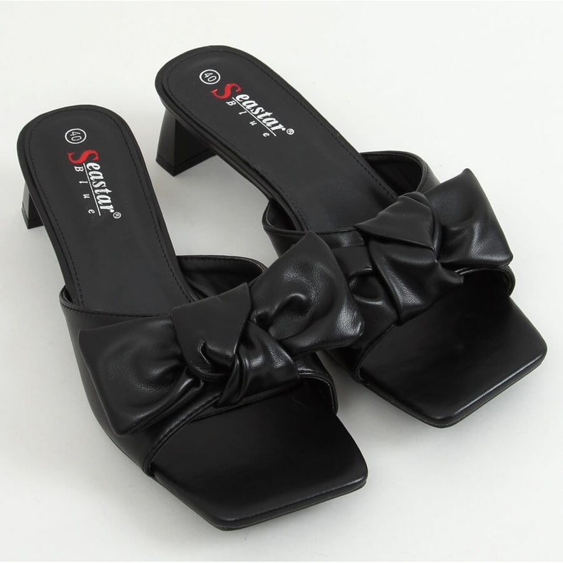 Tacones negros de diseño T388P Negro 1