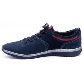 Olivier Zapato casual hombre 7062 azul marino 2