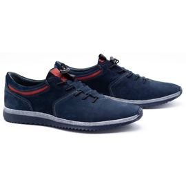 Olivier Zapato casual hombre 7062 azul marino 3