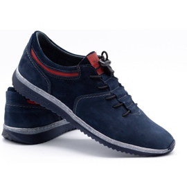 Olivier Zapato casual hombre 7062 azul marino 5