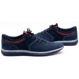 Olivier Zapato casual hombre 7062 azul marino 6