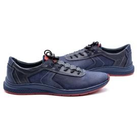 Olivier Zapatillas deportivas de hombre 7075 azul marino 7