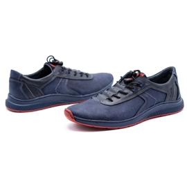 Olivier Zapatillas deportivas de hombre 7075 azul marino 8