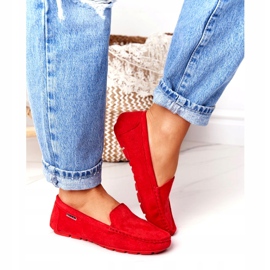 PH1 Mocasines de ante rojo San Marino de mujer 3