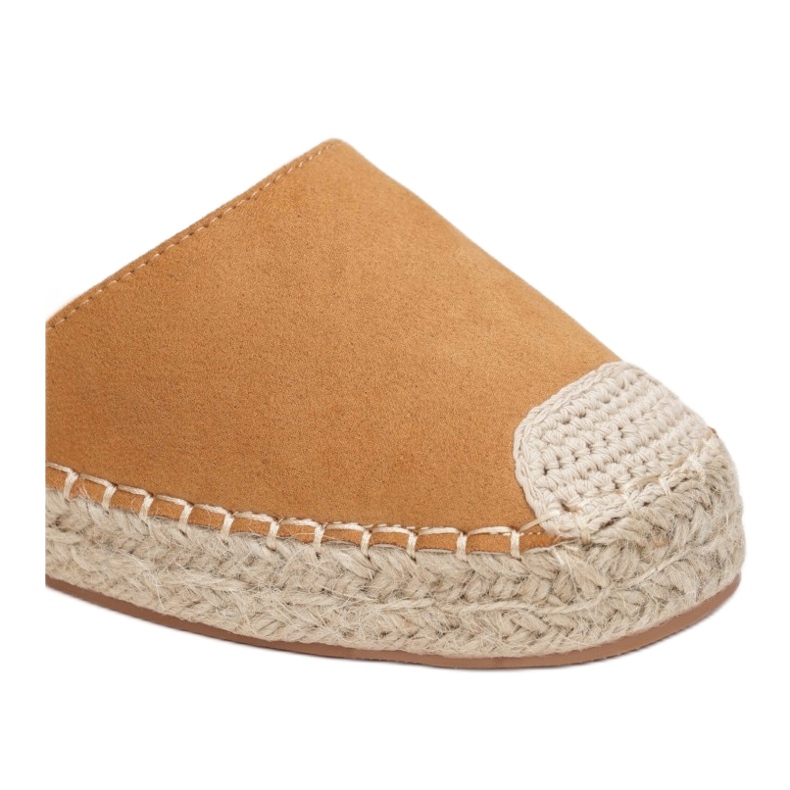 Sandalias alpargatas mujer 2331-68-camello beige 4