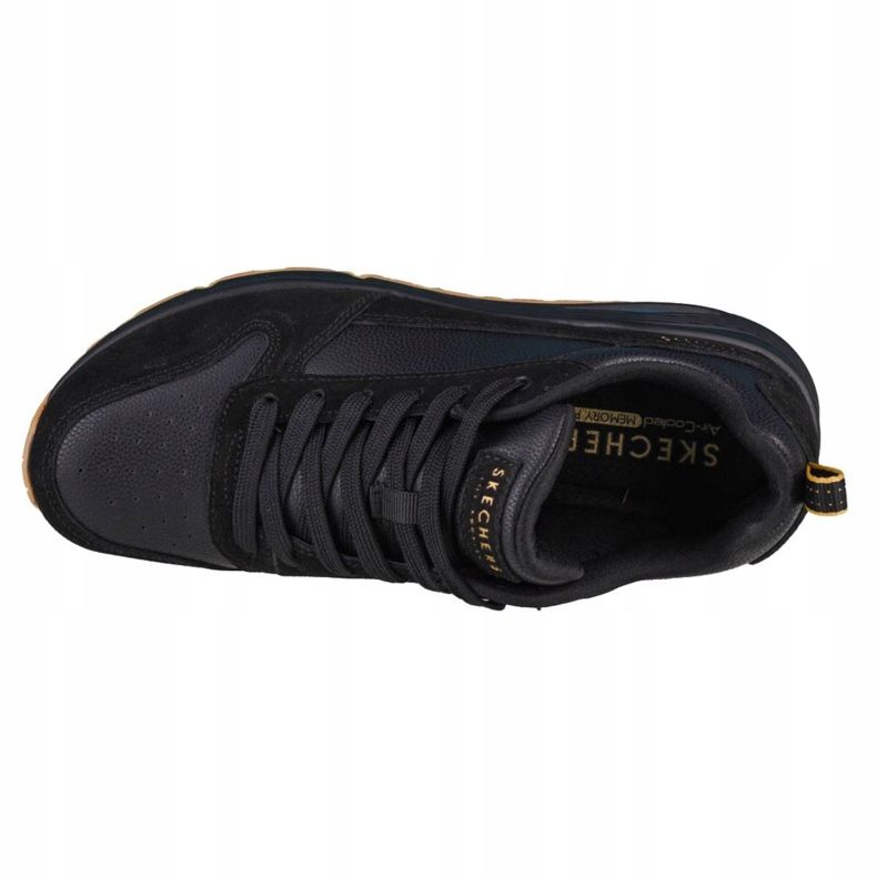 Zapatillas Skechers Uno-Solid Air W 155132-BBK negro 2 Zapatillas Skechers Uno-Solid Air W 155132-BBK negro 2