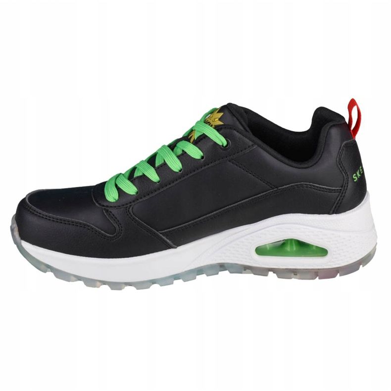 Skechers Uno Rugged-You're A Mean One W 155326-BKMT negro verde amarillo 1
