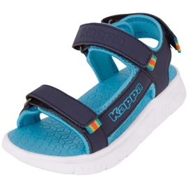Sandalias para niños Kappa Kana azul marino y turquesa 260886K 6766 3
