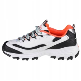 Skechers D'Lites Big Fan W 88888422-WBO blanco negro naranja 1