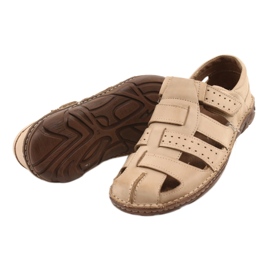 Mario Pala Sandalias Hombre 467 Beige 11